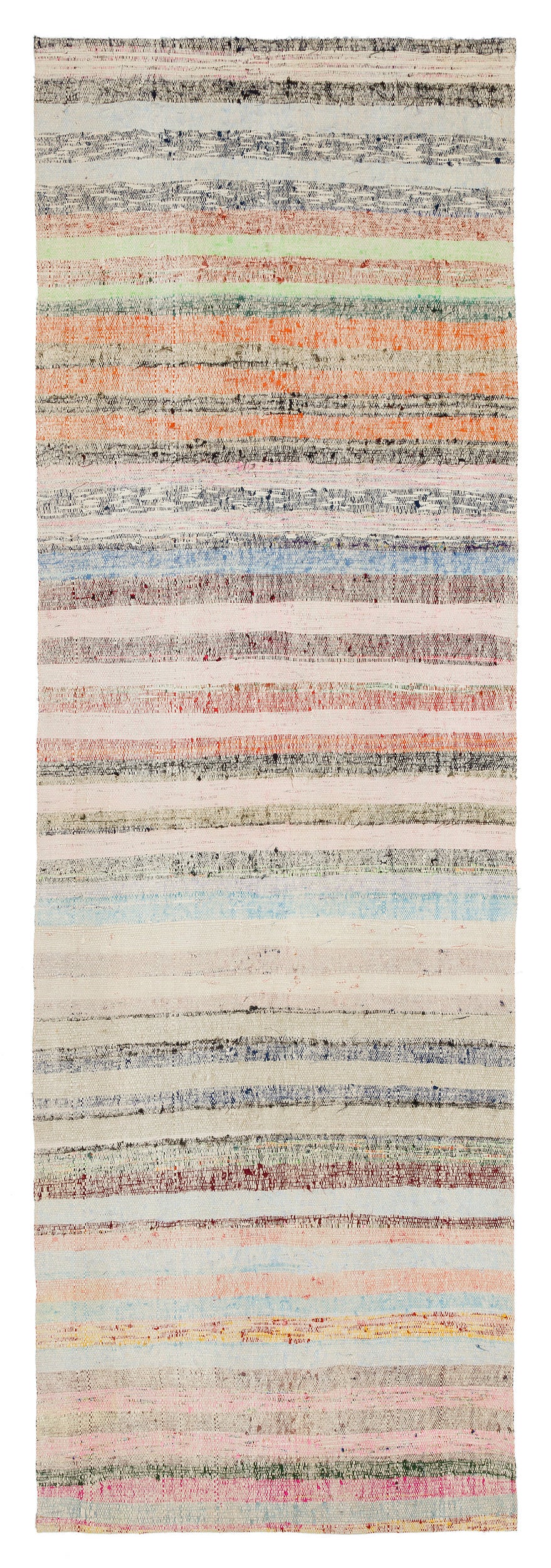 Chaput Over Dyed Kilim Rug 3'1'' x 9'5'' ft 93 x 288 cm