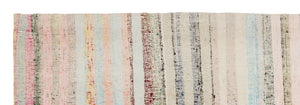 Chaput Over Dyed Kilim Rug 3'1'' x 9'5'' ft 93 x 288 cm