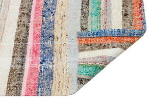 Chaput Over Dyed Kilim Rug 2'11'' x 10'10'' ft 90 x 329 cm
