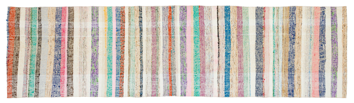 Chaput Over Dyed Kilim Rug 2&#39;11&#39;&#39; x 10&#39;10&#39;&#39; ft 90 x 329 cm