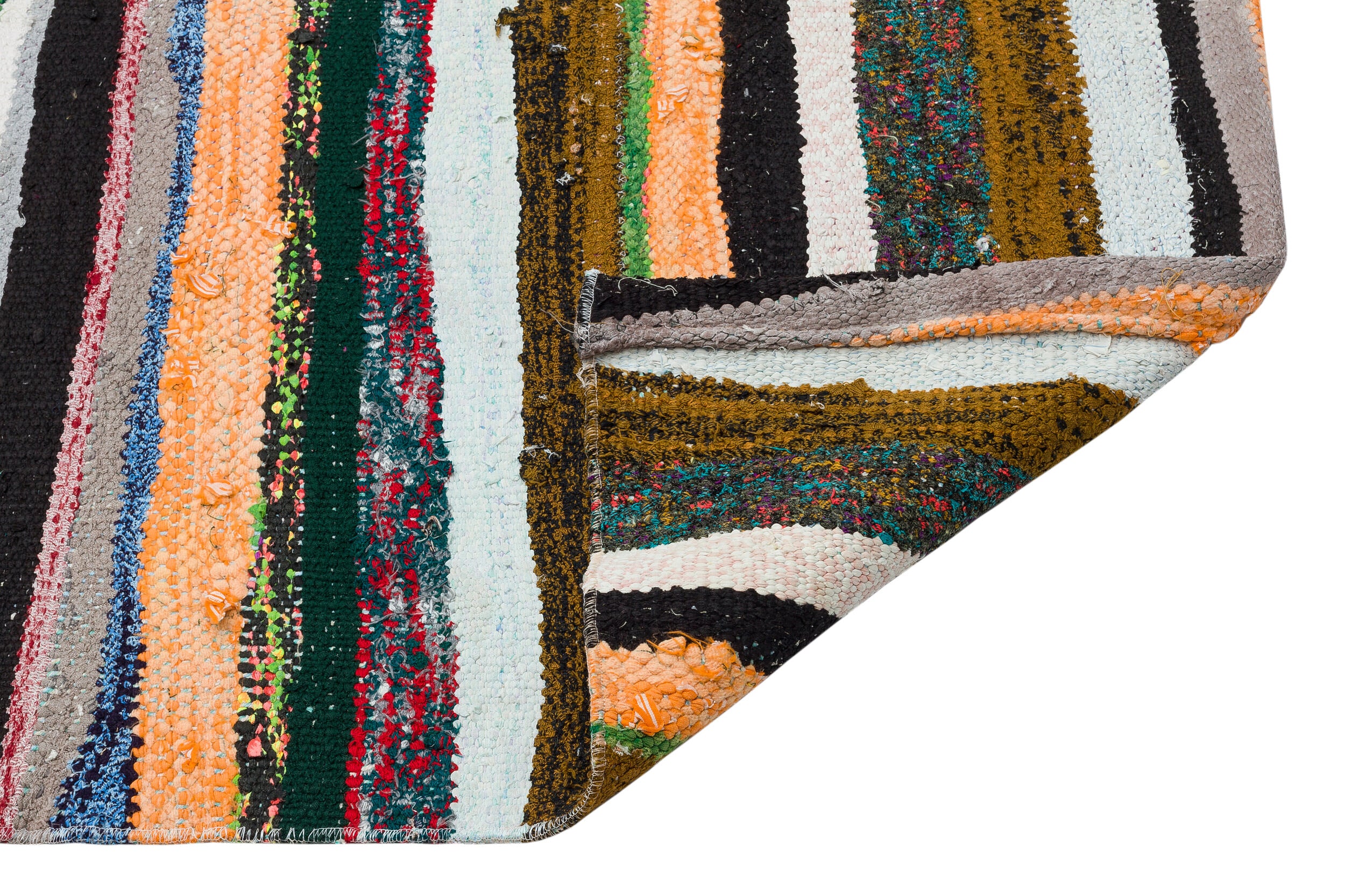 Chaput Over Dyed Kilim Rug 5'2'' x 9'2'' ft 157 x 280 cm