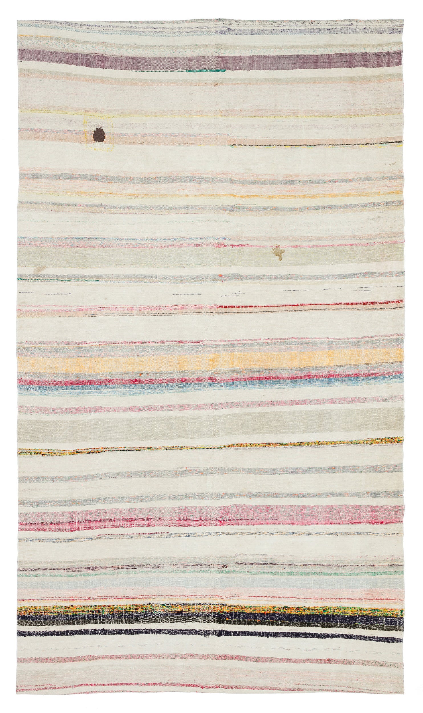 Chaput Over Dyed Kilim Rug 5'8'' x 9'10'' ft 172 x 300 cm