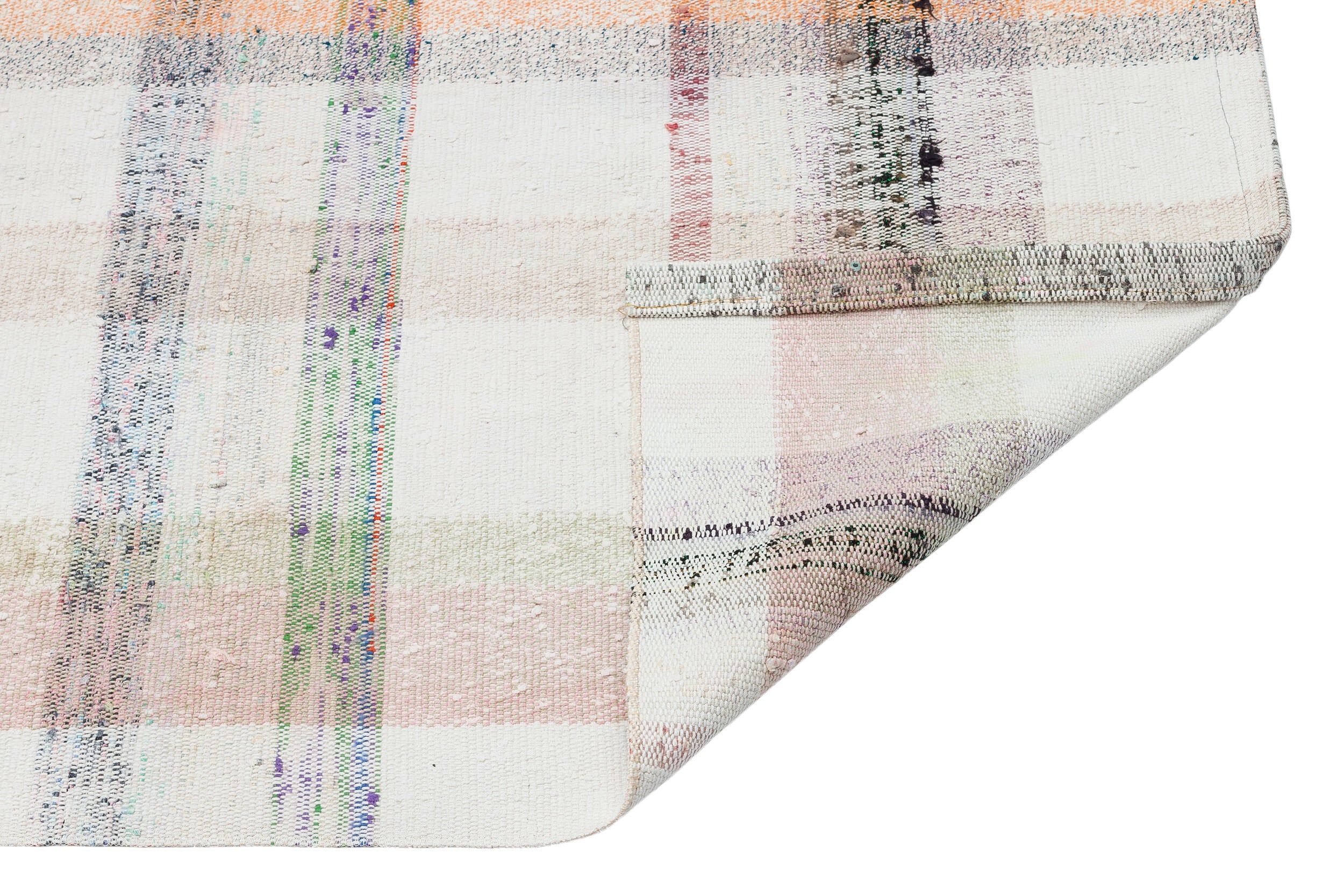 Chaput Over Dyed Kilim Rug 3'1'' x 7'2'' ft 94 x 219 cm