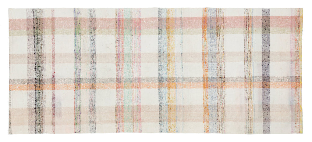 Chaput Over Dyed Kilim Rug 3'1'' x 7'2'' ft 94 x 219 cm