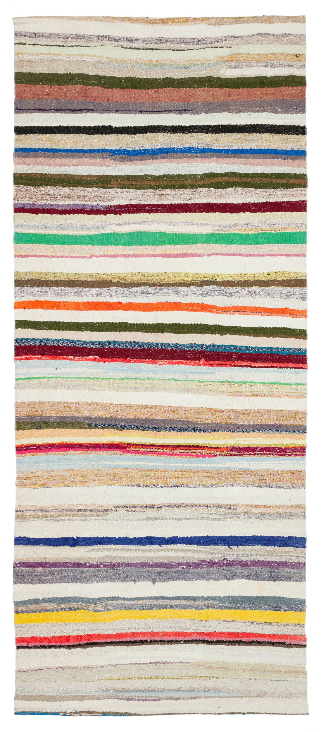Chaput Over Dyed Kilim Rug 5&#39;3&#39;&#39; x 12&#39;4&#39;&#39; ft 161 x 376 cm