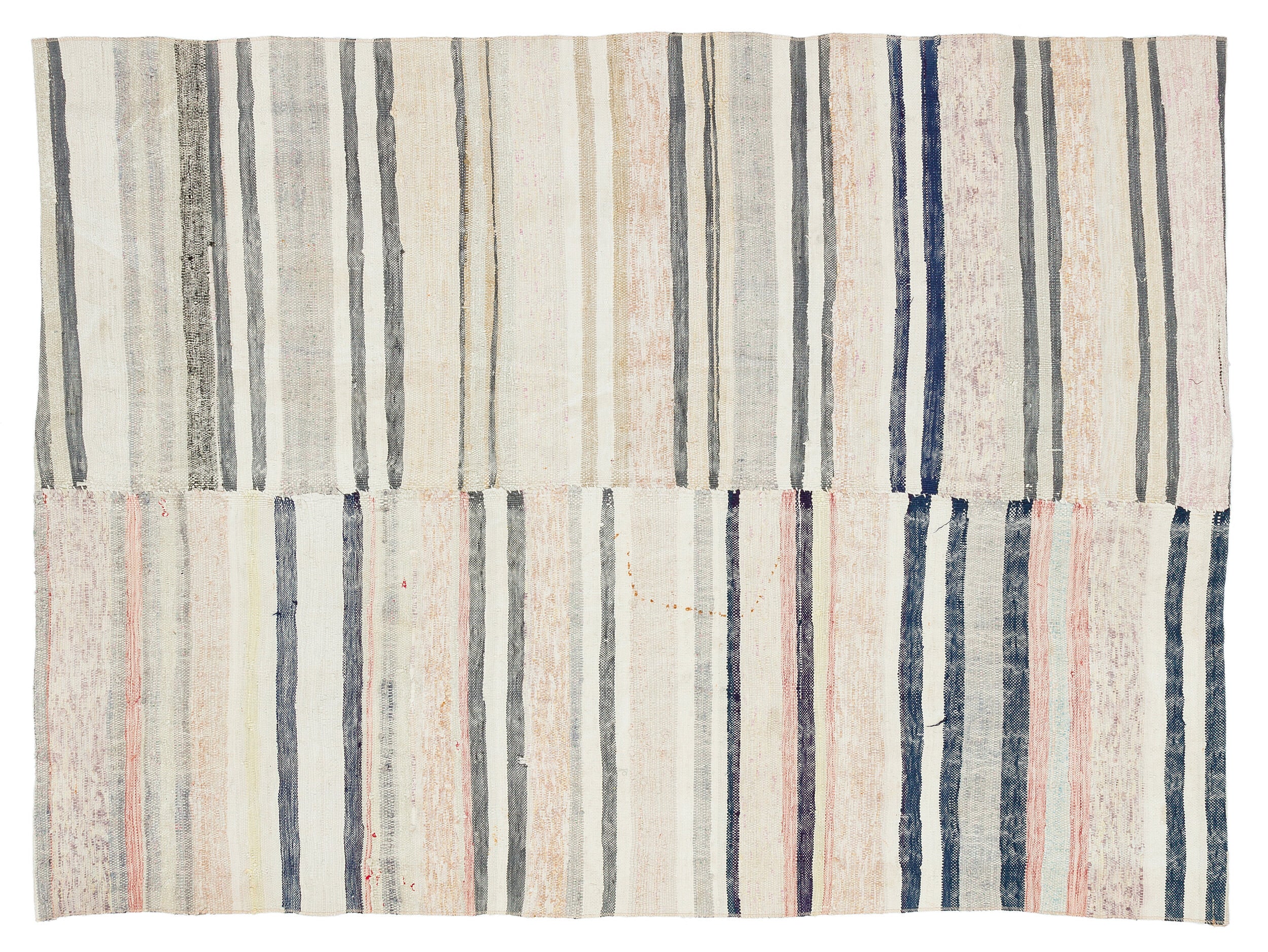 Chaput Over Dyed Kilim Rug 4'7'' x 6'3'' ft 139 x 190 cm