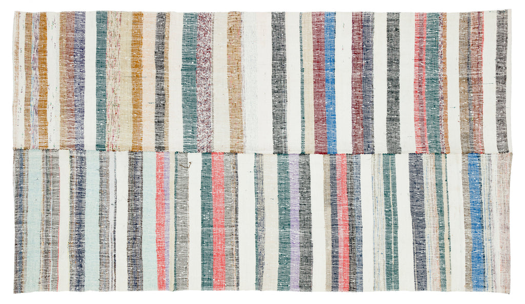 Chaput Over Dyed Kilim Rug 5'3'' x 9'3'' ft 160 x 283 cm
