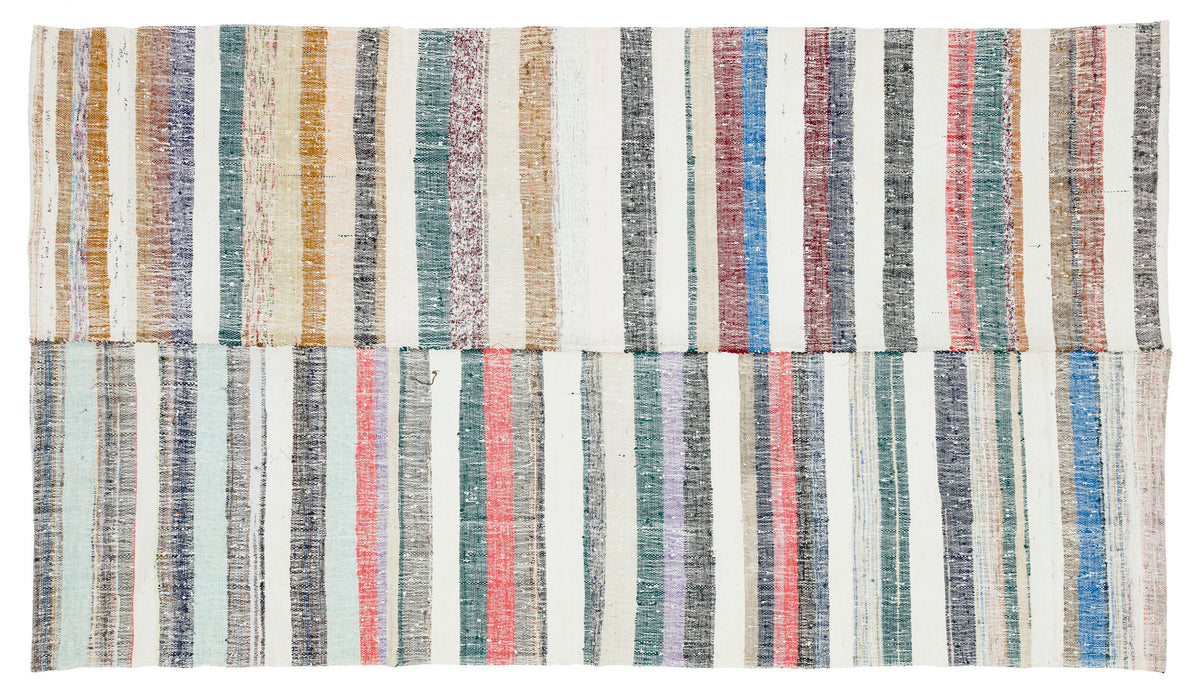 Chaput Over Dyed Kilim Rug 5&#39;3&#39;&#39; x 9&#39;3&#39;&#39; ft 160 x 283 cm