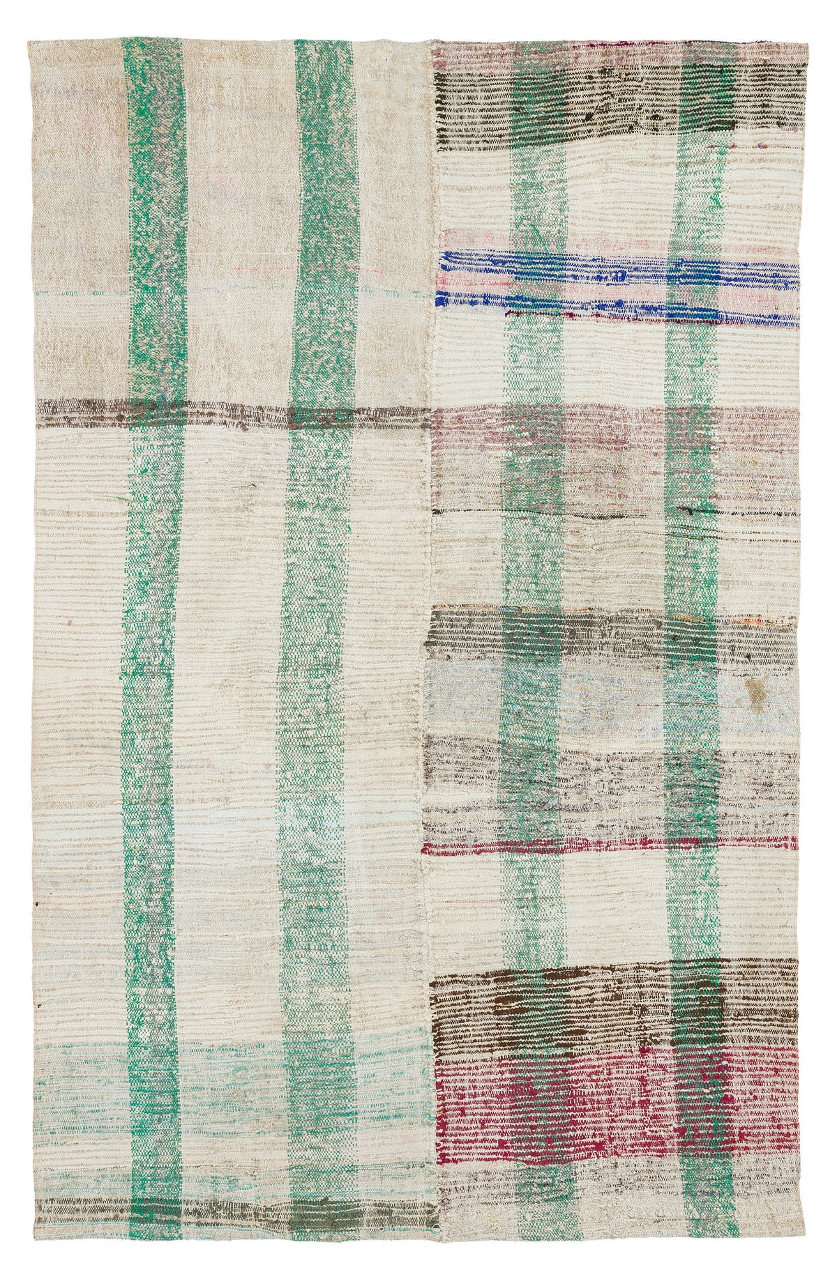 Chaput Over Dyed Kilim Rug 4&#39;11&#39;&#39; x 7&#39;9&#39;&#39; ft 150 x 237 cm