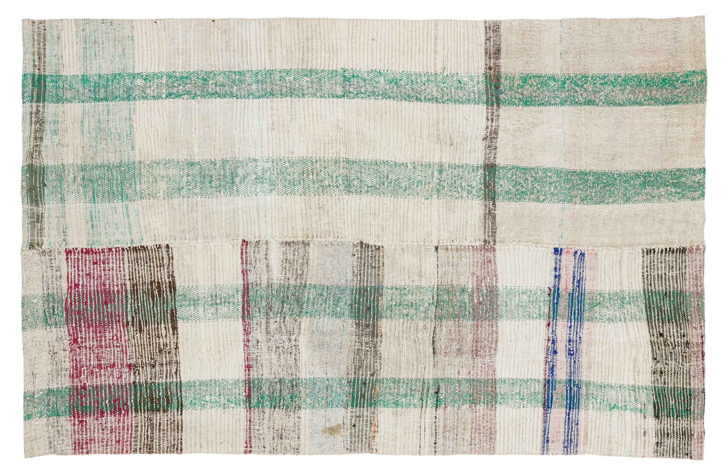 Chaput Over Dyed Kilim Rug 4'11'' x 7'9'' ft 150 x 237 cm