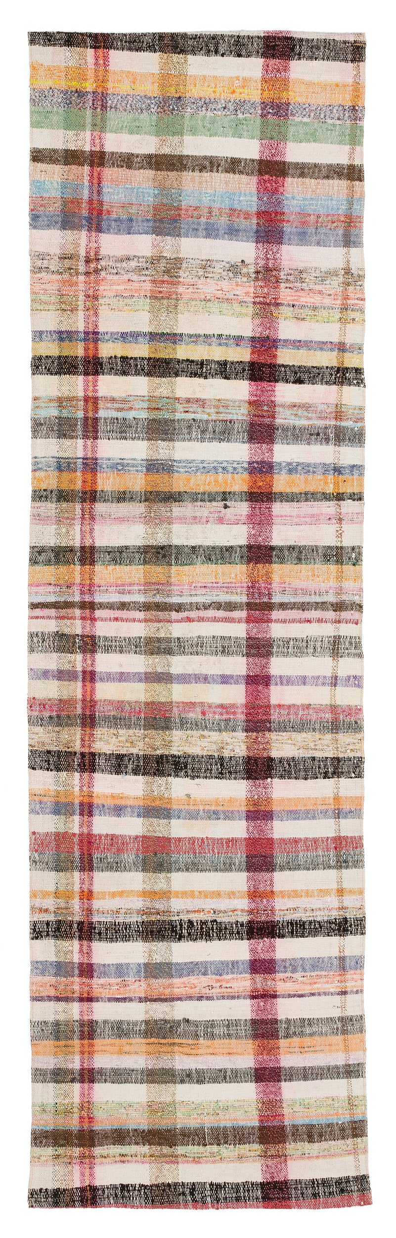 Chaput Over Dyed Kilim Rug 2&#39;6&#39;&#39; x 8&#39;9&#39;&#39; ft 75 x 266 cm