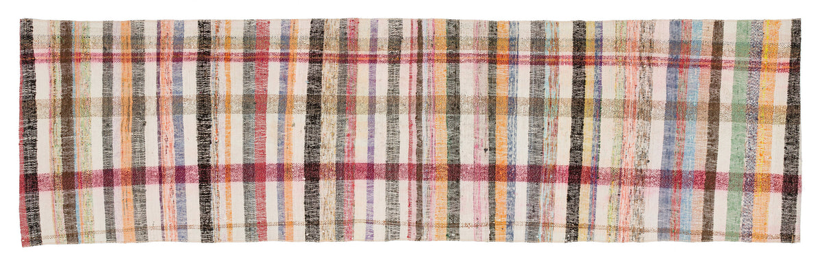 Chaput Over Dyed Kilim Rug 2&#39;6&#39;&#39; x 8&#39;9&#39;&#39; ft 75 x 266 cm