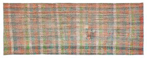 Chaput Over Dyed Kilim Rug 2'11'' x 7'8'' ft 88 x 233 cm