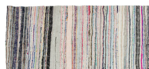 Chaput Over Dyed Kilim Rug 4'4'' x 9'7'' ft 132 x 292 cm