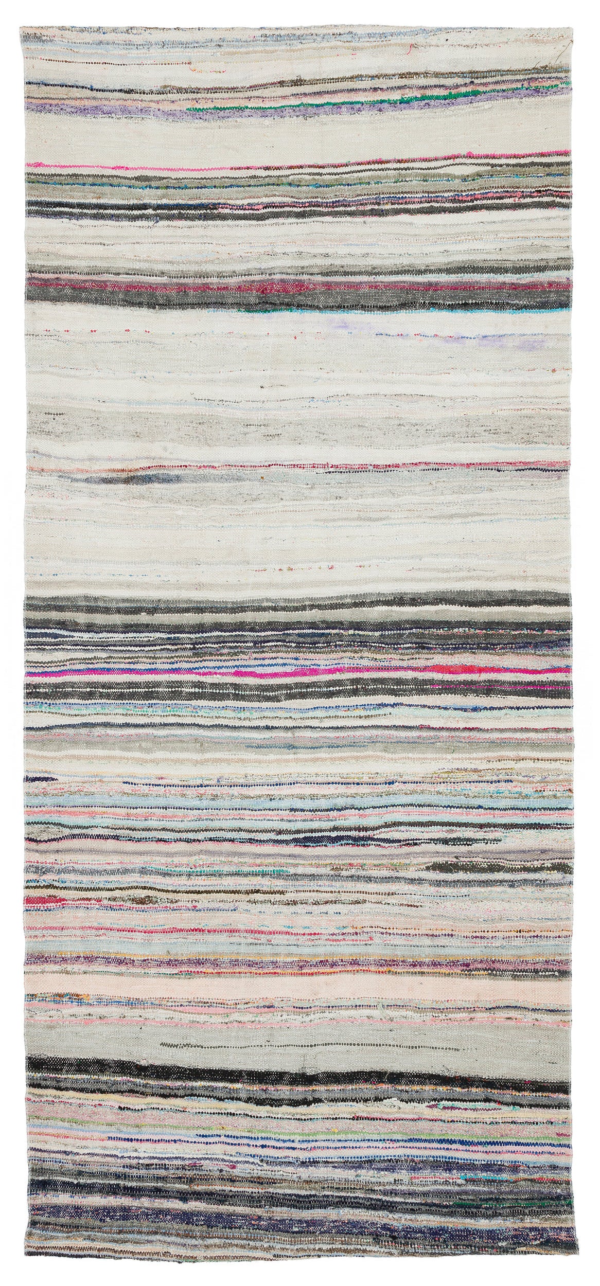 Chaput Over Dyed Kilim Rug 4&#39;4&#39;&#39; x 9&#39;7&#39;&#39; ft 132 x 292 cm