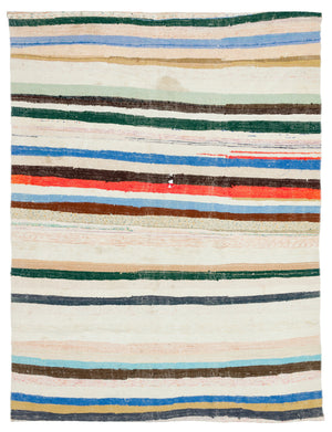 Chaput Over Dyed Kilim Rug 5'8'' x 7'7'' ft 172 x 230 cm