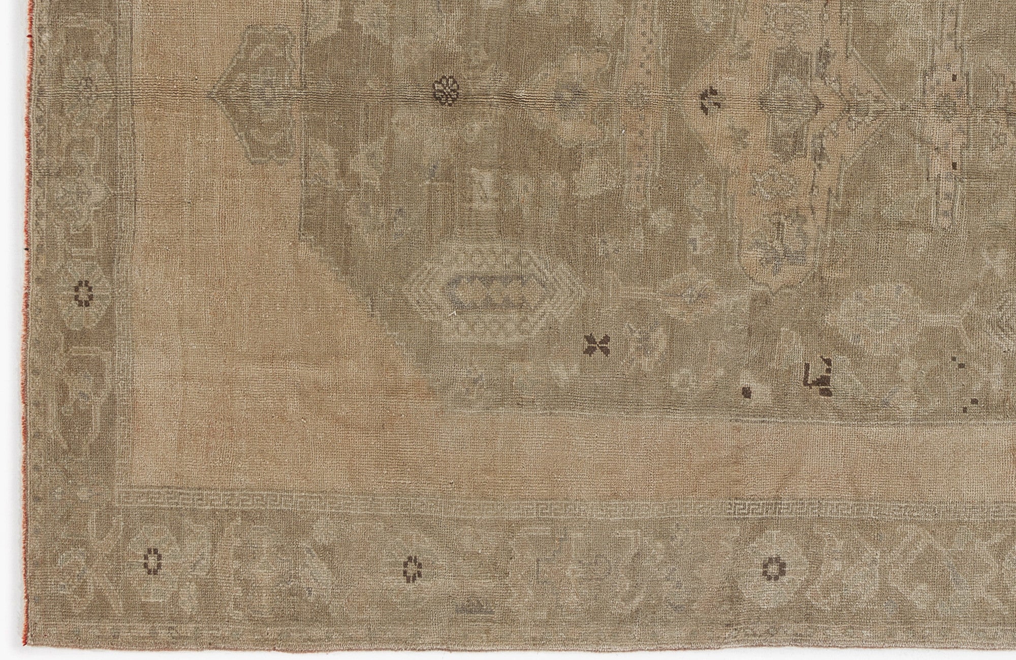 Beige Over Dyed Heritage Rug 5'9'' x 8'4'' ft 175 x 255 cm
