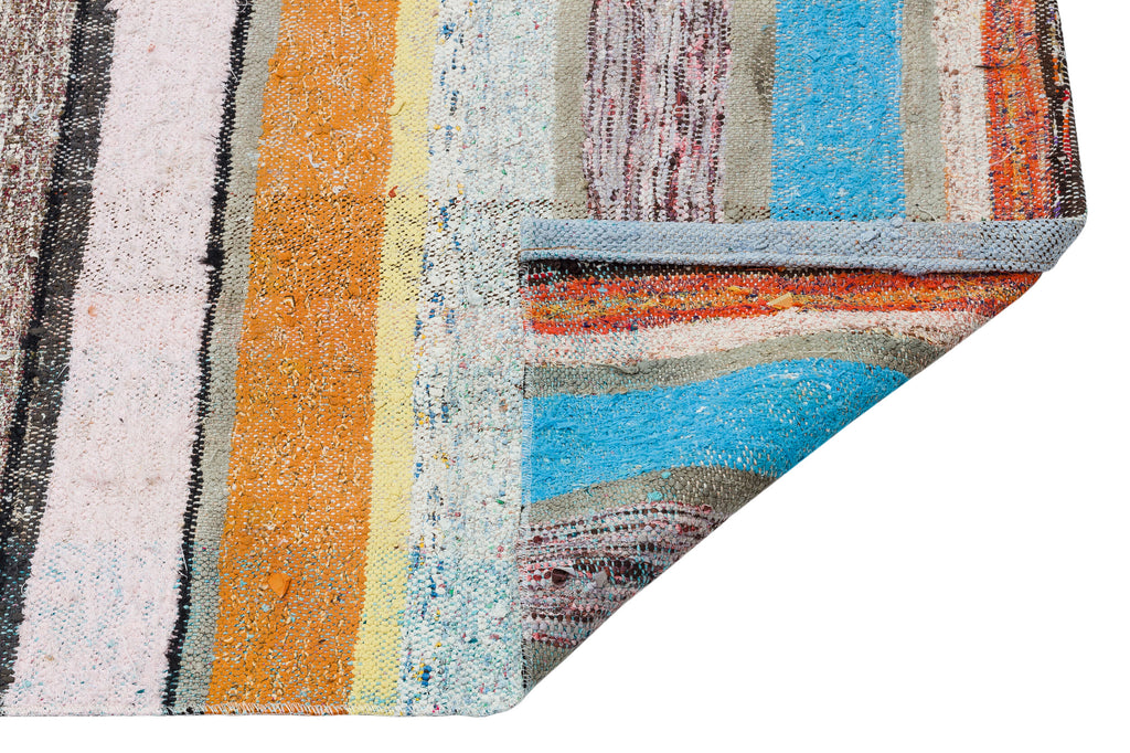 Chaput Over Dyed Kilim Rug 4'3'' x 9'4'' ft 129 x 284 cm