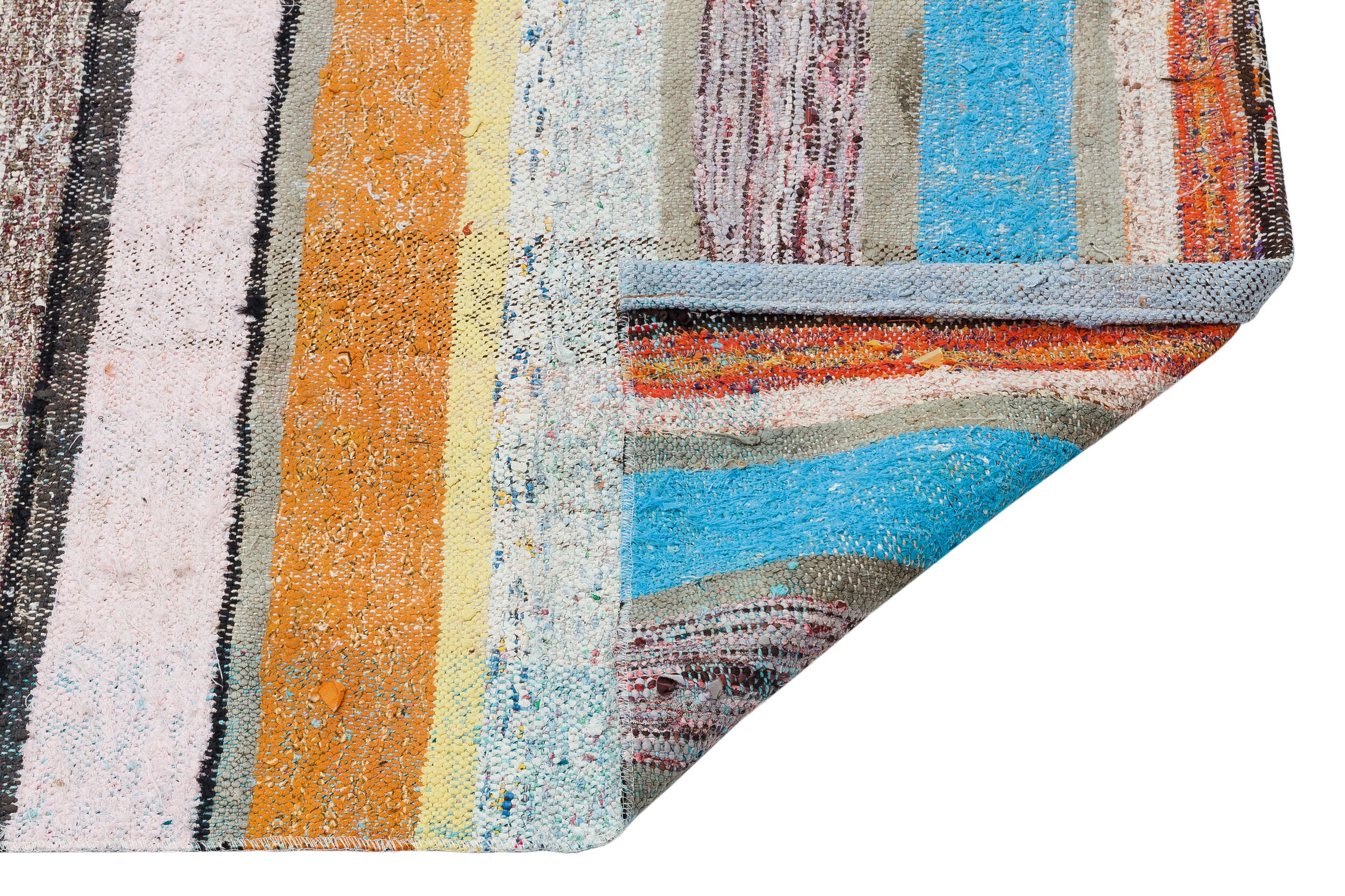 Chaput Over Dyed Kilim Rug 4'3'' x 9'4'' ft 129 x 284 cm