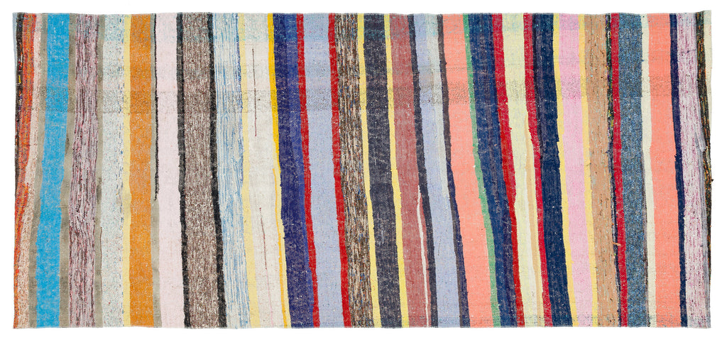 Chaput Over Dyed Kilim Rug 4'3'' x 9'4'' ft 129 x 284 cm