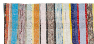 Chaput Over Dyed Kilim Rug 4'3'' x 9'4'' ft 129 x 284 cm