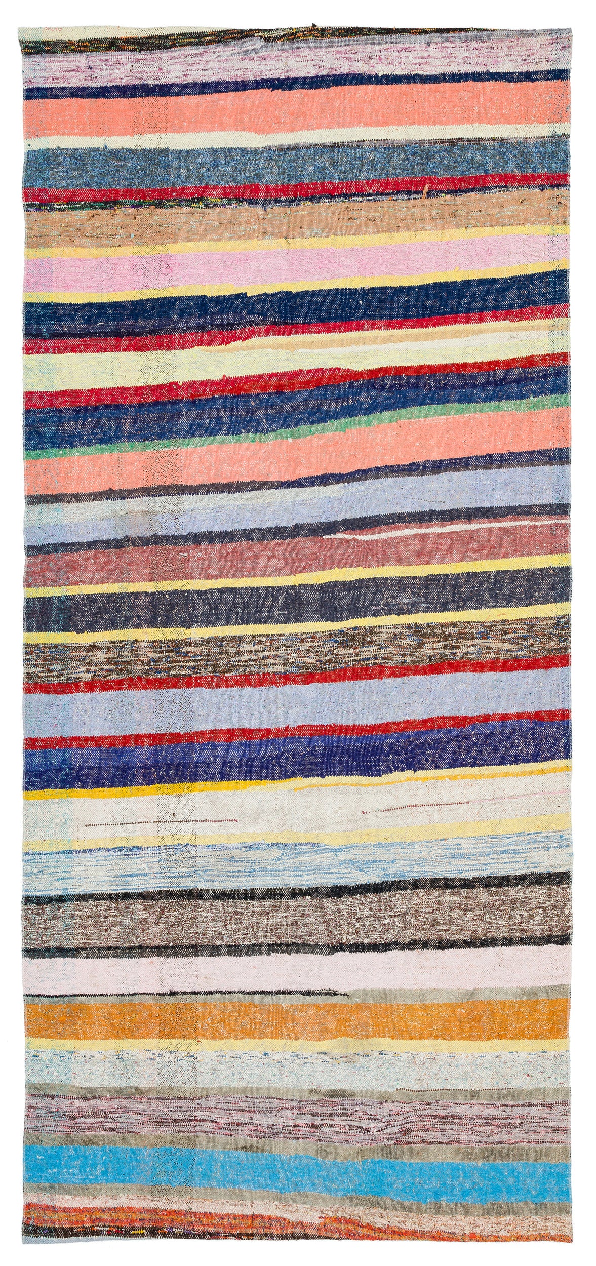 Chaput Over Dyed Kilim Rug 4'3'' x 9'4'' ft 129 x 284 cm