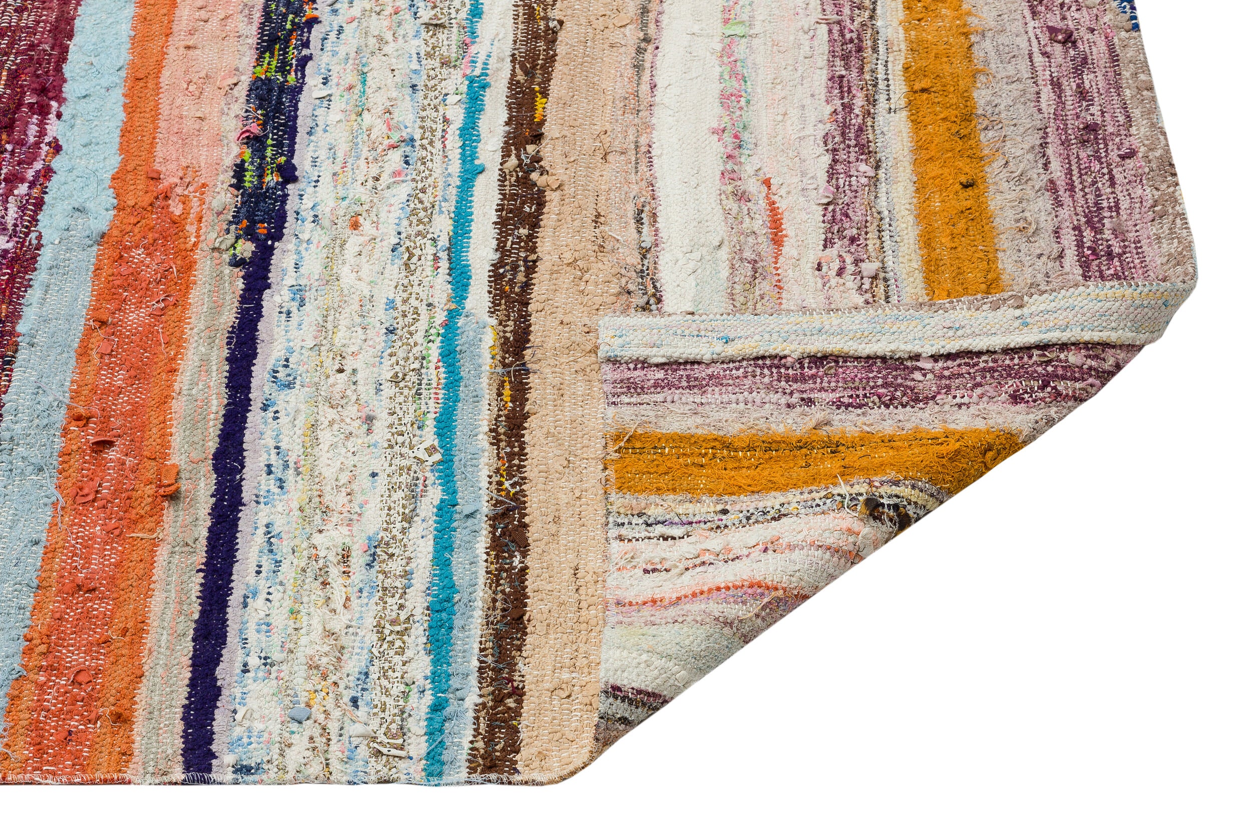 Chaput Over Dyed Kilim Rug 4'12'' x 10'9'' ft 152 x 327 cm