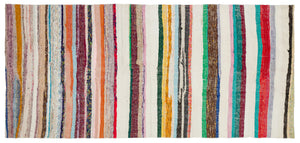 Chaput Over Dyed Kilim Rug 4'12'' x 10'9'' ft 152 x 327 cm