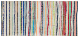 Chaput Over Dyed Kilim Rug 4'9'' x 10'4'' ft 145 x 316 cm