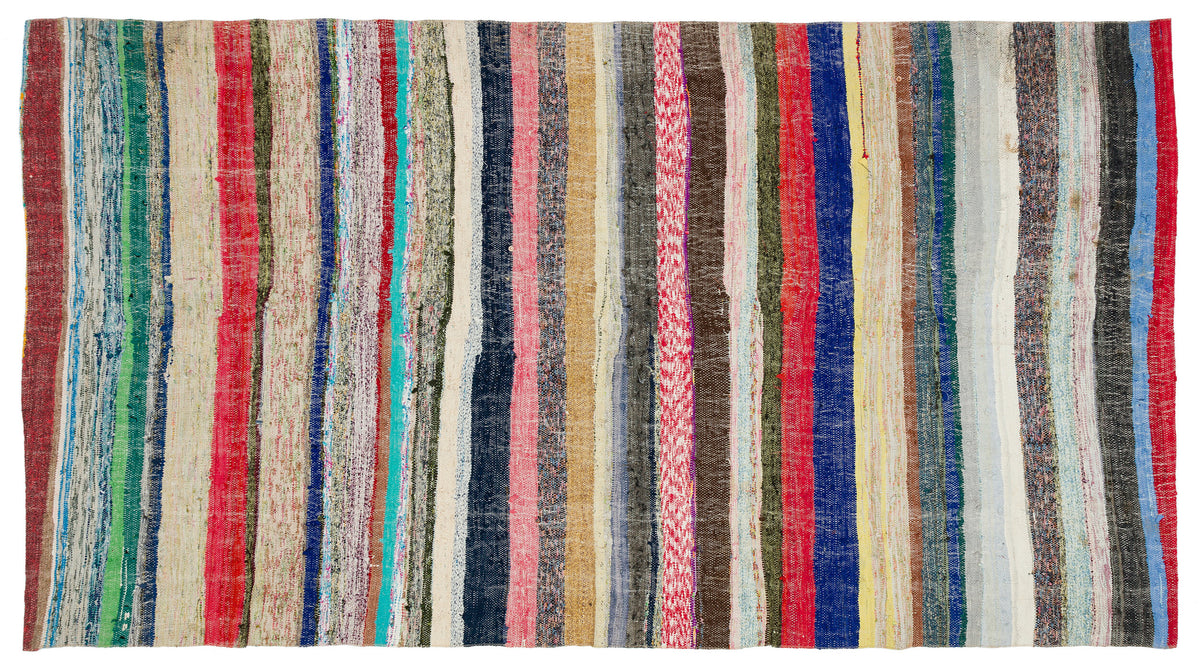 Chaput Over Dyed Kilim Rug 5&#39;2&#39;&#39; x 9&#39;5&#39;&#39; ft 158 x 288 cm