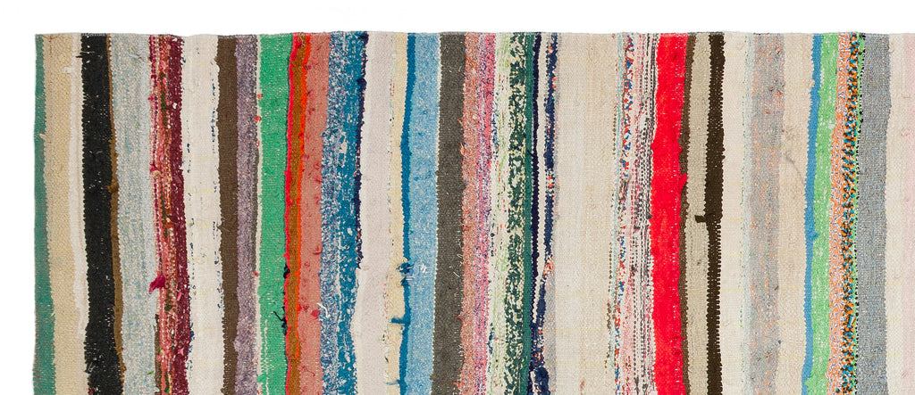 Chaput Over Dyed Kilim Rug 4'2'' x 10'4'' ft 128 x 316 cm