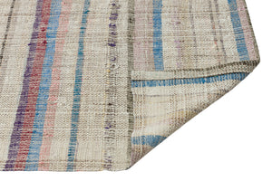 Chaput Over Dyed Kilim Rug 3'1'' x 10'8'' ft 94 x 325 cm