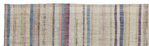 Chaput Over Dyed Kilim Rug 3'1'' x 10'8'' ft 94 x 325 cm