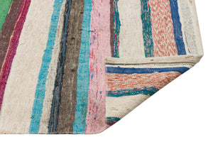Chaput Over Dyed Kilim Rug 5'2'' x 9'7'' ft 157 x 292 cm