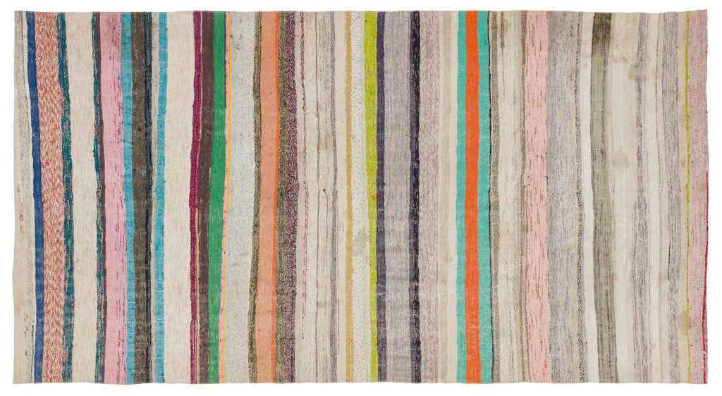 Chaput Over Dyed Kilim Rug 5'2'' x 9'7'' ft 157 x 292 cm