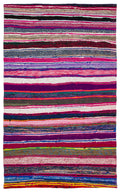 Chaput Over Dyed Kilim Rug 5'3'' x 8'6'' ft 160 x 259 cm