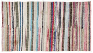 Chaput Over Dyed Kilim Rug 5'3'' x 9'4'' ft 161 x 285 cm