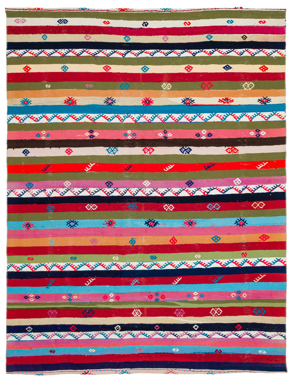 Chaput Over Dyed Kilim Rug 6'3'' x 8'1'' ft 191 x 247 cm