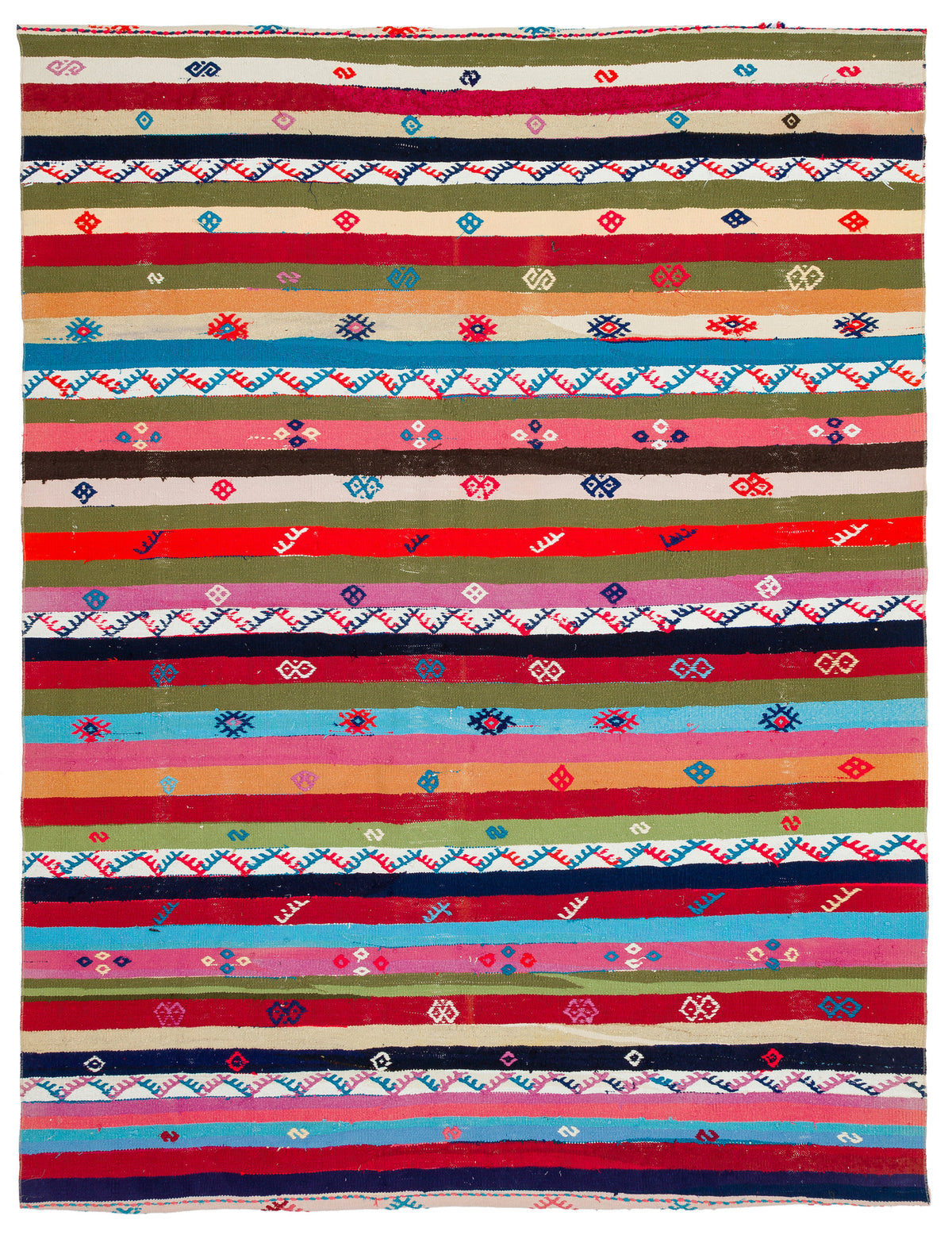 Chaput Over Dyed Kilim Rug 6&#39;3&#39;&#39; x 8&#39;1&#39;&#39; ft 191 x 247 cm