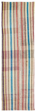 Chaput Over Dyed Kilim Rug 2'7'' x 8'6'' ft 79 x 259 cm