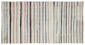 Chaput Over Dyed Kilim Rug 5'0'' x 9'10'' ft 153 x 300 cm