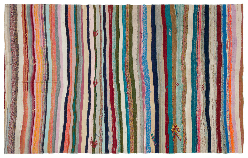 Chaput Over Dyed Kilim Rug 6'7'' x 10'4'' ft 201 x 316 cm
