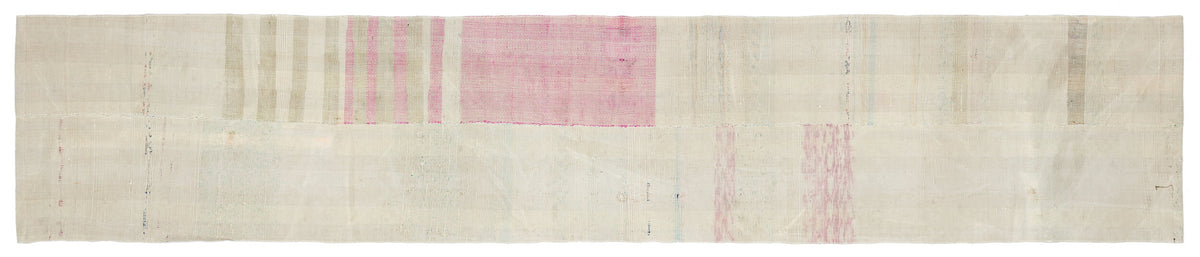 Chaput Over Dyed Kilim Runner 2&#39;1&#39;&#39; x 10&#39;6&#39;&#39; ft 63 x 321 cm