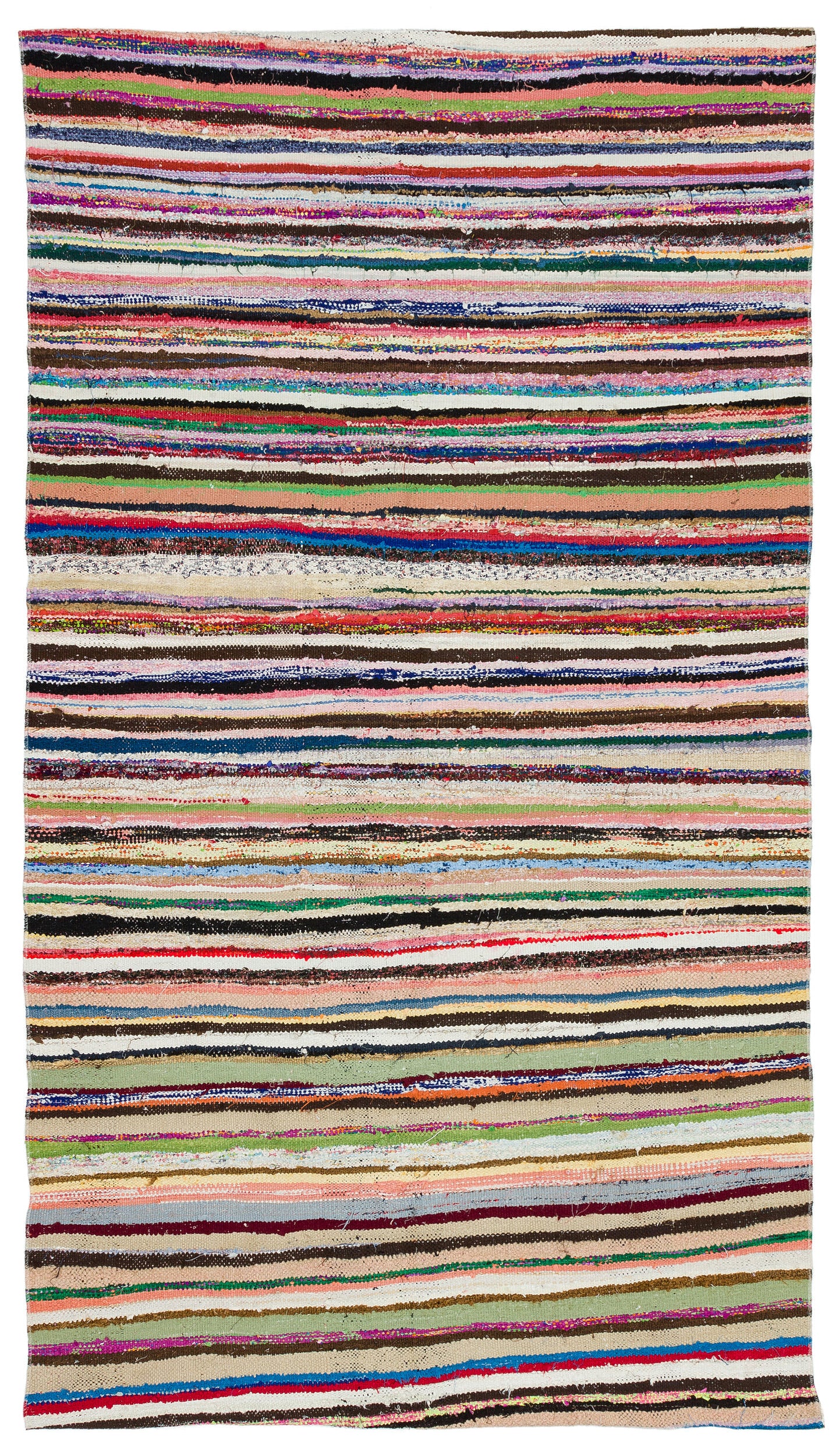 Chaput Over Dyed Kilim Rug 4'2'' x 7'4'' ft 126 x 224 cm