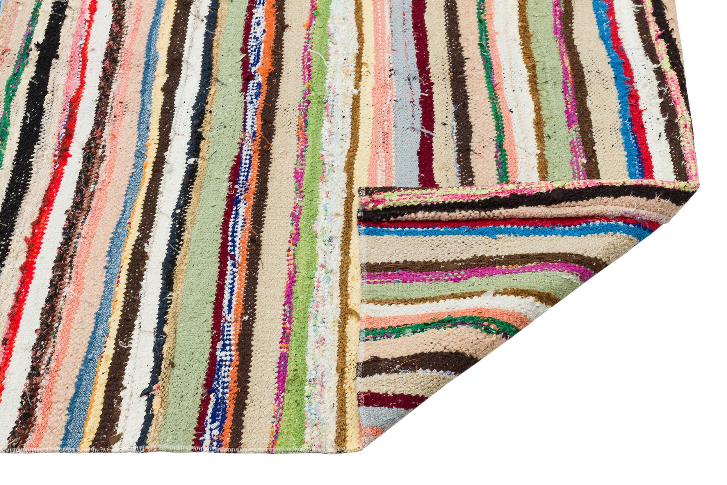 Chaput Over Dyed Kilim Rug 4'2'' x 7'4'' ft 126 x 224 cm