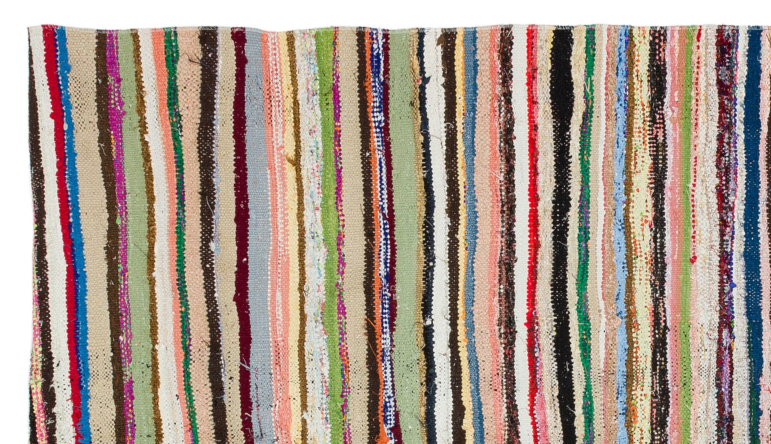 Chaput Over Dyed Kilim Rug 4'2'' x 7'4'' ft 126 x 224 cm