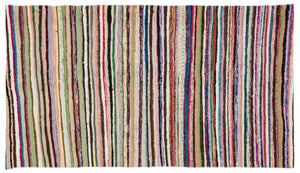 Chaput Over Dyed Kilim Rug 4'2'' x 7'4'' ft 126 x 224 cm