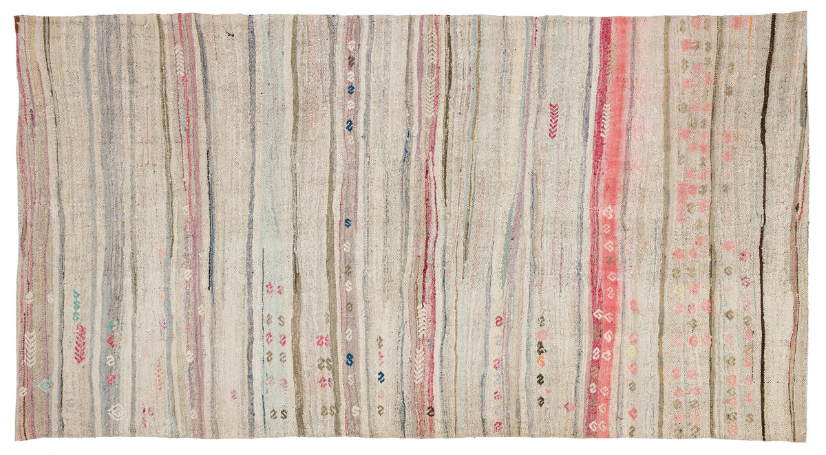 Chaput Over Dyed Kilim Rug 4&#39;10&#39;&#39; x 8&#39;11&#39;&#39; ft 147 x 273 cm