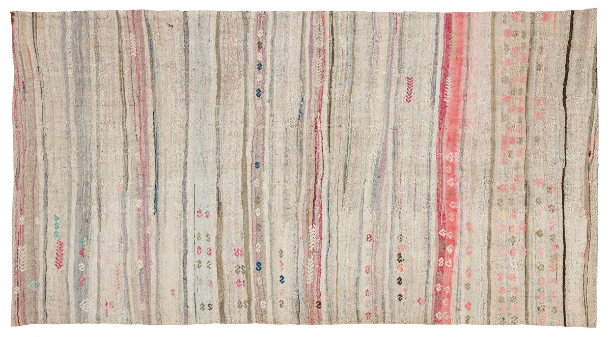 Chaput Over Dyed Kilim Rug 4&#39;10&#39;&#39; x 8&#39;11&#39;&#39; ft 147 x 273 cm