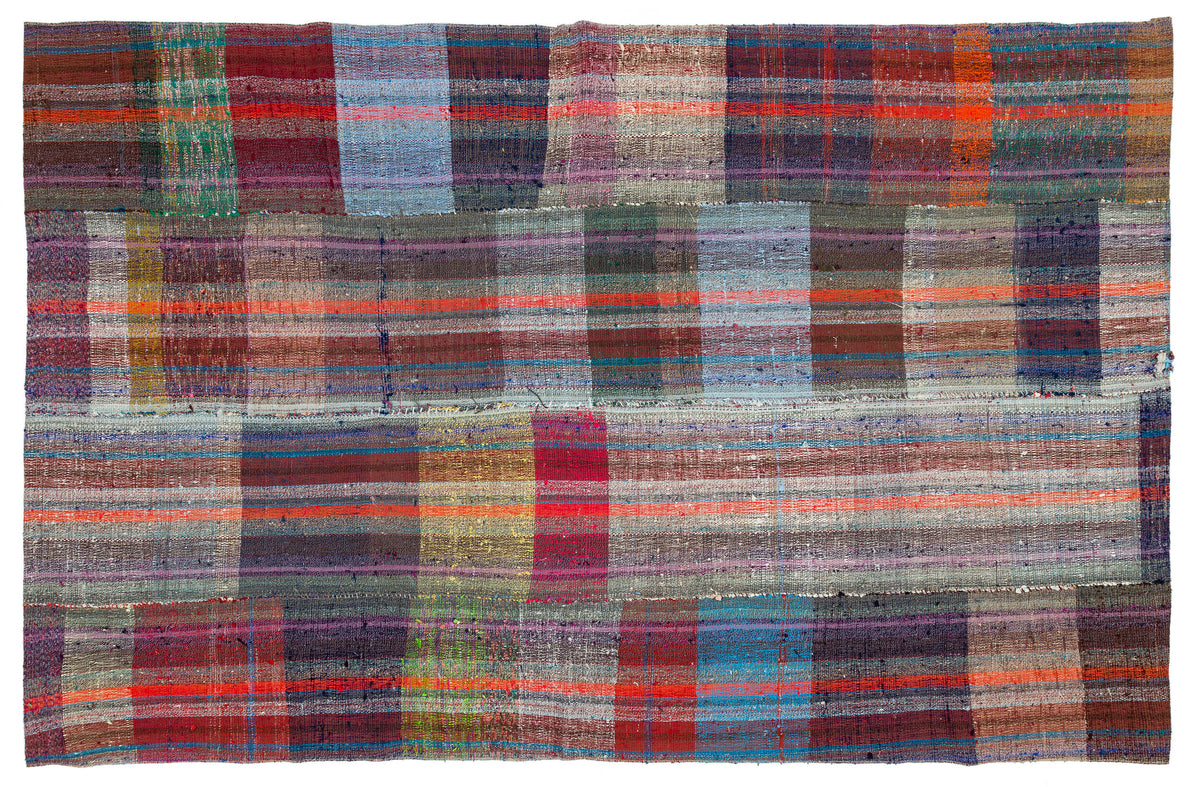 Chaput Over Dyed Kilim Rug 5&#39;7&#39;&#39; x 8&#39;7&#39;&#39; ft 170 x 261 cm